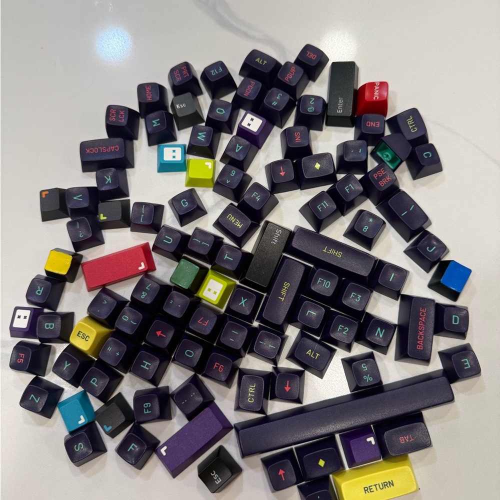 Colorful Keyboard Keycaps Set - Picture 3 of 4